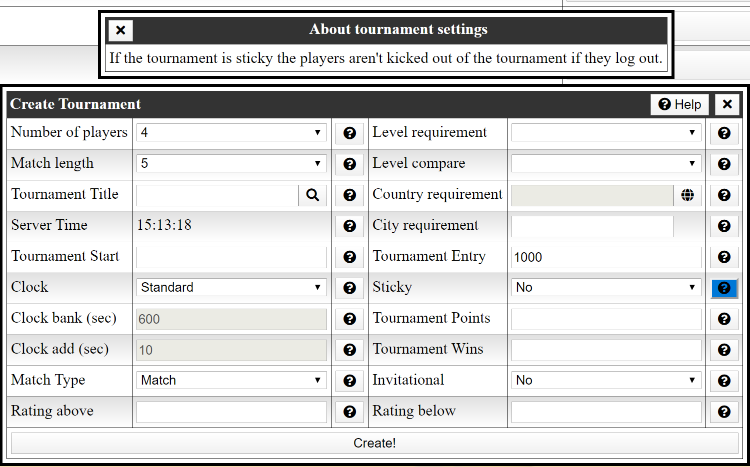 Java Tournament Program Heroes for Tournament Backgammon and User Guide